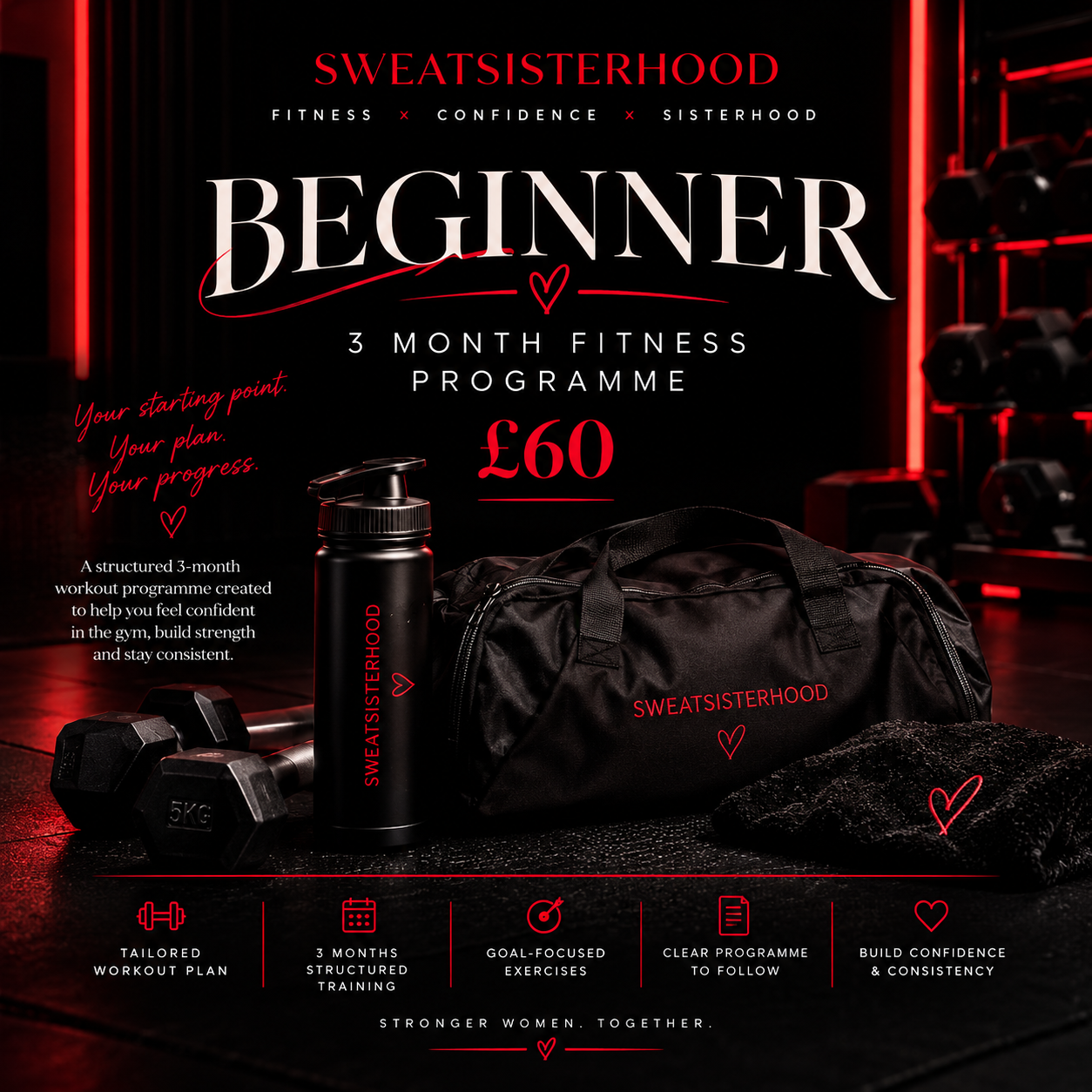 Beginner fitness programme